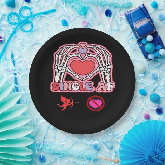 ハンズハロウィーン引用文 – 不気味なかわいいスローガン ペーパープレート (パーティー)