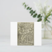 ハンズホルベインアダム&イブ楽園から追い出された ポストカード (スタンド正面)