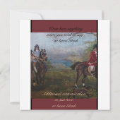 ハンズマン・ボール 招待状 (裏面)