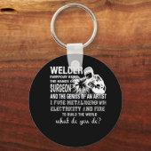 ハンズ外科医の天才アーティストを使用したウェルダー キーホルダー (正面)