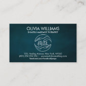 ハンズ陰陽指圧アポイントメント 名刺 (正面)