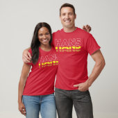 ハンズ ファーストネーム おもしろ ビンテージ 日の入り ハンズ家族 Tシャツ (ユニセックス)