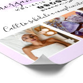 ハンズ&ムーンフェイズマッサージスパサロンマーケティング ポスター (角)