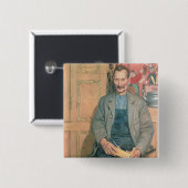 ハンズArnbom、大工 缶バッジ (正面&裏面)