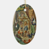 ハンセルアンドグレテルアットザウィッチコテージ セラミックオーナメント (右)