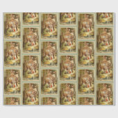 ハンセルアンドグレテルラッピング紙 ラッピングペーパー (フラット)