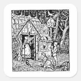 ハンゼルとグルトテルステッカー スクエアシール