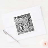 ハンゼルとグルトテルステッカー スクエアシール (封筒)