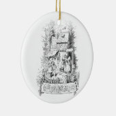 ハンゼルとグレテルが魔女に出会う セラミックオーナメント (右)