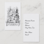 ハンゼルとグレテルが魔女に出会う 名刺 (正面/裏面)