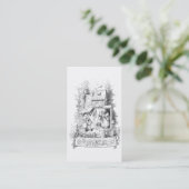 ハンゼルとグレテルが魔女に出会う 名刺 (スタンド正面)