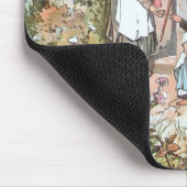 ハンゼルとグレテルと魔女のドア マウスパッド (コーナー)