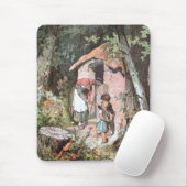 ハンゼルとグレテルと魔女のドア マウスパッド (マウス)