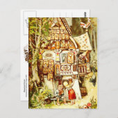 ハンゼルとグレテルアットザギンガーパンコテージ ポストカード (正面/裏面)