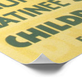 ハンゼルとグレテルヴィンテージ劇場ポスター ポスター (角)