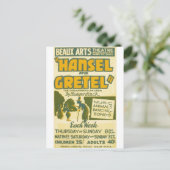 ハンゼルとグレテル – オペラバイエンゲルバートハンパーディンク ポストカード (スタンド正面)