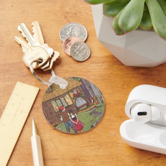ハンゼルとグレテル、ヴィンテージ童話byハウマン キーホルダー (デスク)