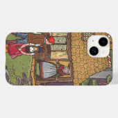 ハンゼルとグレテル、ヴィンテージ童話byハウマン Case-Mate iPhoneケース (裏面 (横))