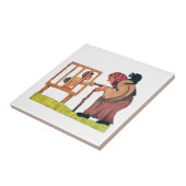 ハンゼルと魔女 タイル (側面)