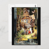 ハンゼル及びグレテル2ヴィンテージポストカード ポストカード (正面/裏面)