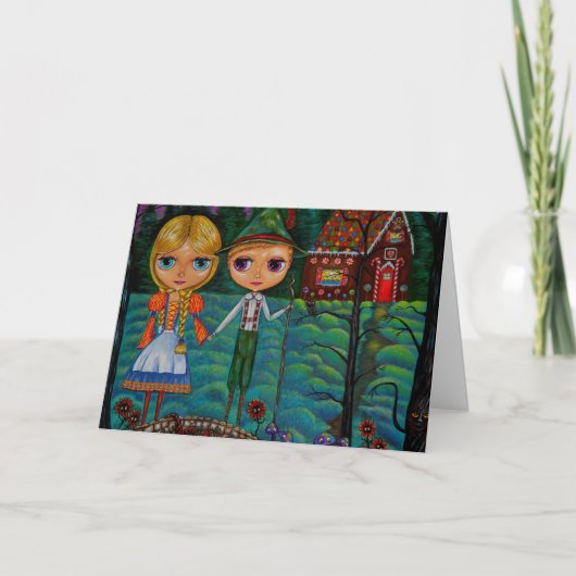 ハンゼル&グレテルドールズジンジャーブレッドハウス シーズンカード (正面)