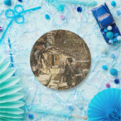 ハンゼル&グレテル紙プレート-クラシックイラストレーション ペーパープレート (パーティー)