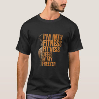 ハンタおもしろいーパパIはフィットネスディアフリーザーHunに Tシャツ