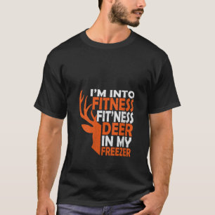 ハンタおもしろいーパパIはフィットネスディアフリーザーHunに Tシャツ