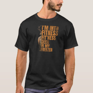 ハンタおもしろいーパパIはフィットネスディアフリーザーHunに Tシャツ