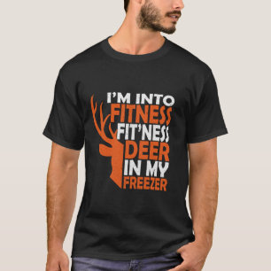 ハンタおもしろいーパパIはフィットネスディアフリーザーHunに Tシャツ