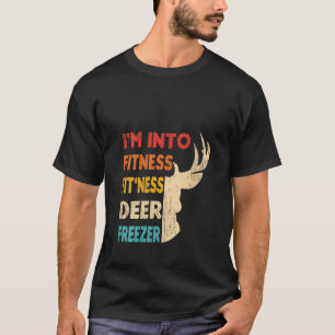 ハンタおもしろいーパパIはフィットネスディアフリーザーHunに Tシャツ