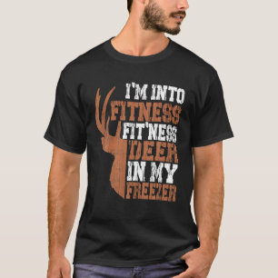 ハンタおもしろいーパパIはフィットネスディアフリーザーHunに Tシャツ