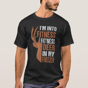 ハンタおもしろいーパパIはフィットネスディアフリーザーHunに Tシャツ
