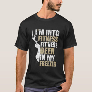 ハンタおもしろいーパパIはフィットネスディアフリーザーHunに Tシャツ