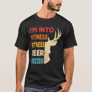 ハンタおもしろいーパパIはフィットネスディアフリーザーHunに Tシャツ