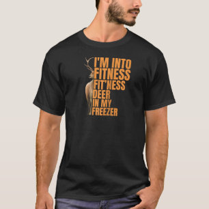 ハンタおもしろいーパパIはフィットネスディアフリーザーHunに Tシャツ