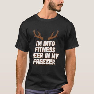 ハンタおもしろいーパパIはフィットネスディアフリーザーHunに Tシャツ