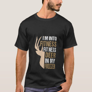 ハンタおもしろいーパパIはフィットネスディアフリーザーHunに Tシャツ