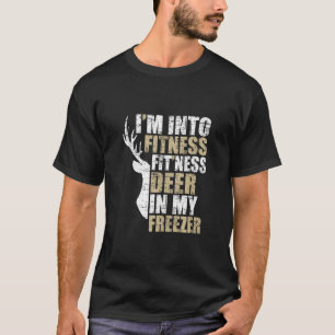 ハンタおもしろいーパパIはフィットネスディアフリーザーHunに Tシャツ