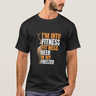 ハンタおもしろいーパパIはフィットネスディアフリーザーHunに Tシャツ