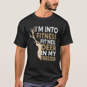 ハンタおもしろいーパパIはフィットネスディアフリーザーHunに Tシャツ