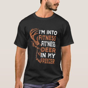 ハンタおもしろいーパパIはフィットネスディアフリーザーHunに Tシャツ