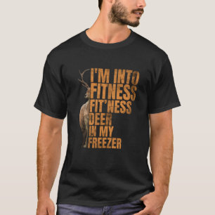 ハンタおもしろいーパパIはフィットネスディアフリーザーHunに Tシャツ