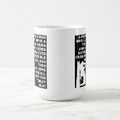 ハンターおしっこマグ コーヒーマグカップ (中央)