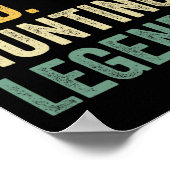 ハンターおもしろいハスバインドパパ狩りレジェンドヴィンテージ ポスター (角)