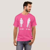 ハンターおもしろいライフル銃 Tシャツ (正面フル)