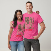 ハンターおもしろデザイン ユース メンズTシャツ 狩猟 鹿 カモフラージュ Tシャツ (ユニセックス)