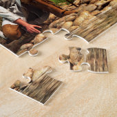 ハンターおよび彼の馬 ジグソーパズル (側面)