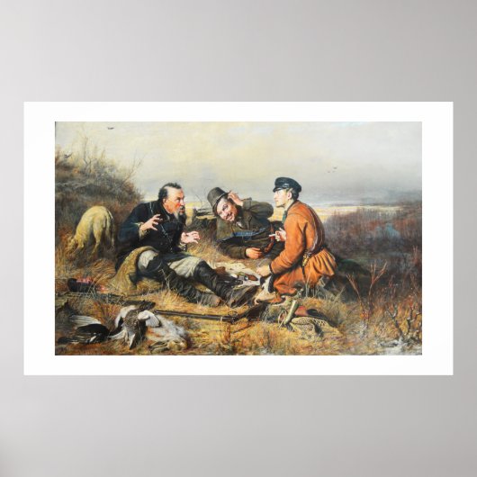 ハンターが休憩 ポスター (正面)