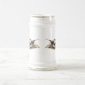 ハンターとウサギ ビールジョッキ (中央)